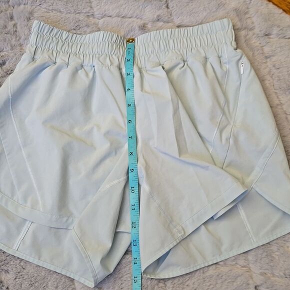 Lululemon Blue/Grey Athleitc Shorts, Women's Size 8, Great Condition - Picture 9 of 11